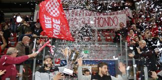 Cucine Lube Civitanova campione del Mondo celebrata da amministrazione comunale e tifosi all’Eurosuole Forum
