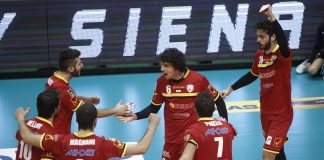 Siena – Reggio: la capolista vince 3 a 0