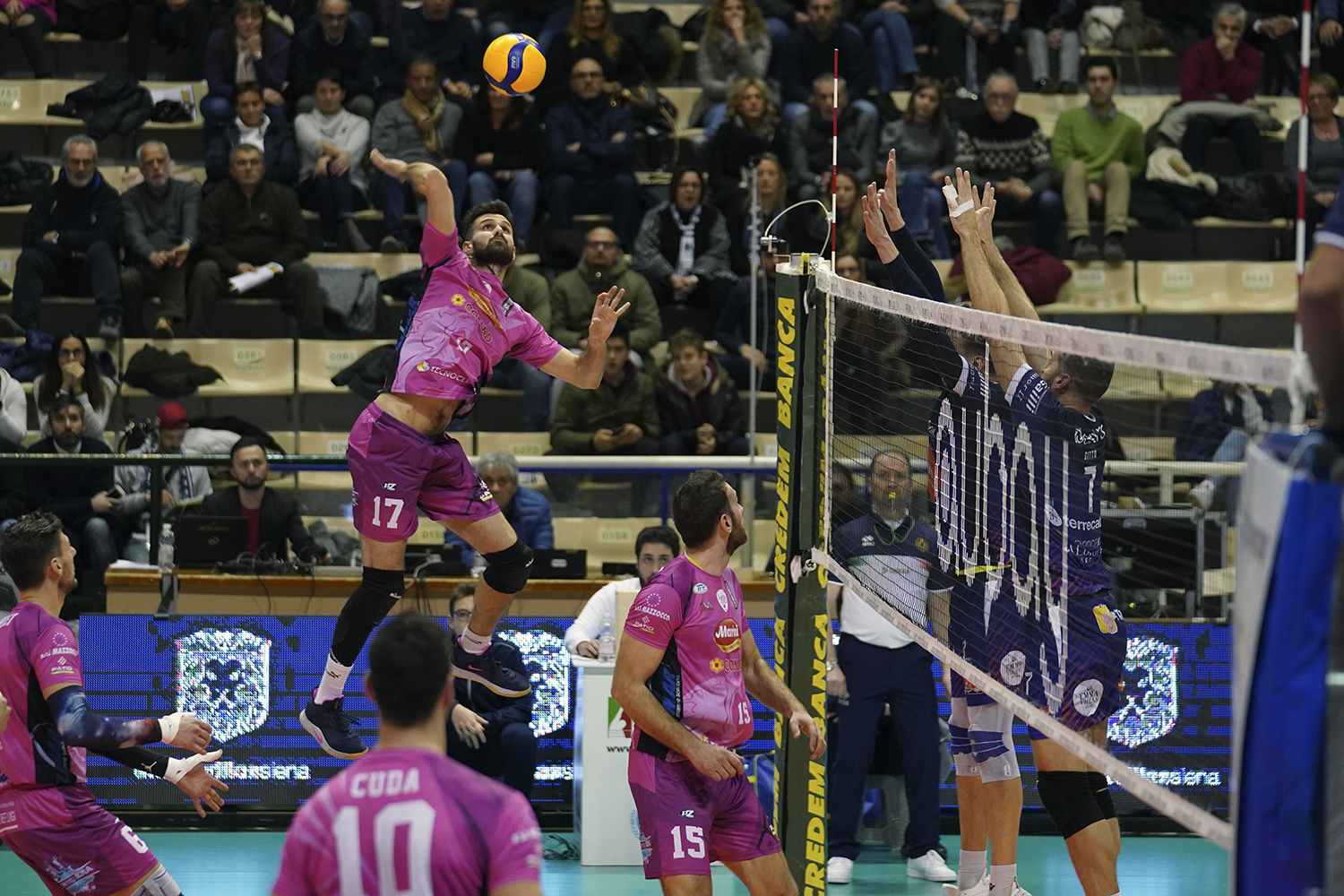 Coppa Italia QF. Siena-Marini Delta 3-1 - Attacco di Lazzaretto Coppa Italia QF. Siena-Marini Delta 3-1 - Attacco di Lazzaretto
