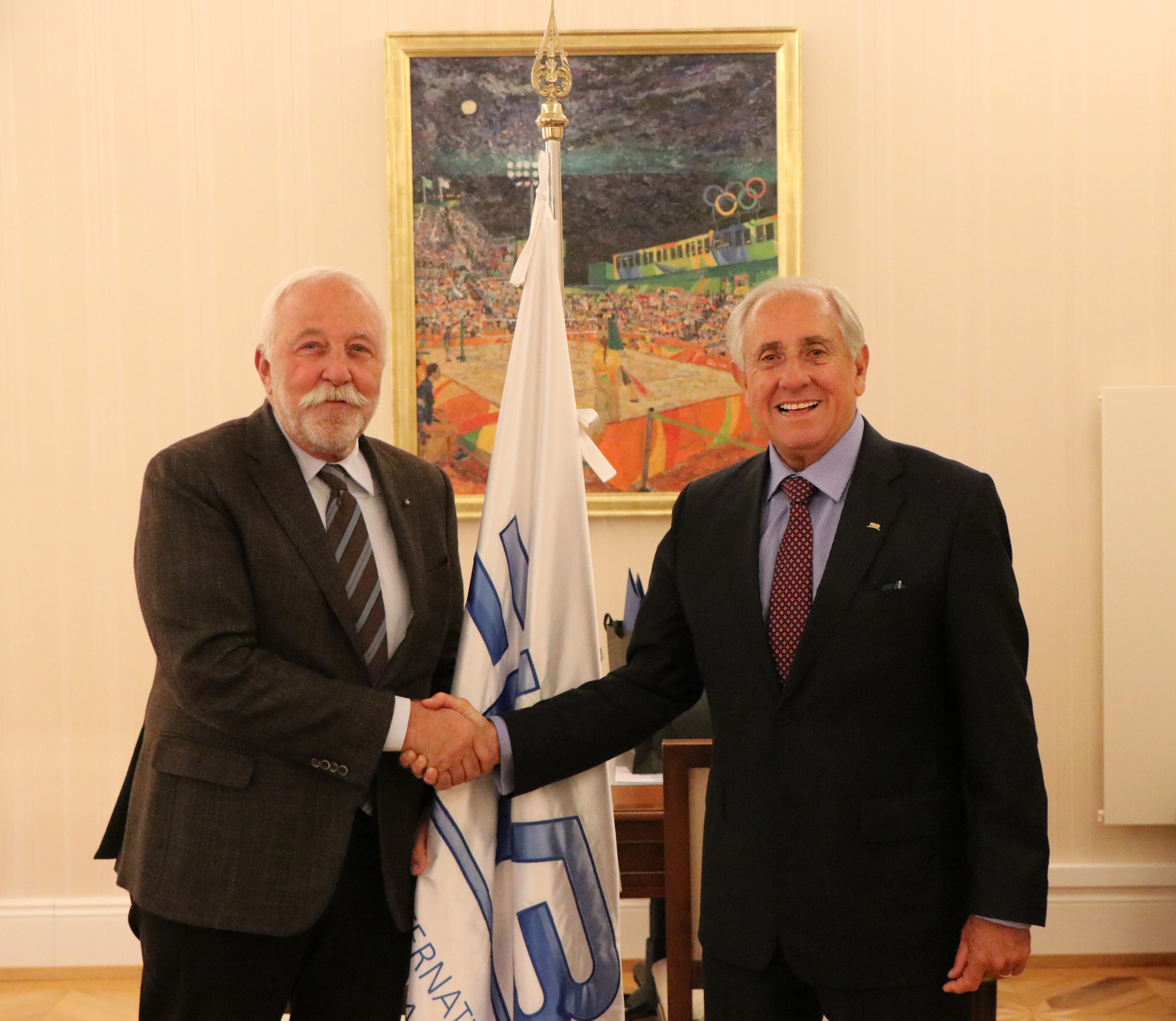 President Ary Graça and Mr Diego Mosna - bust- ridotto