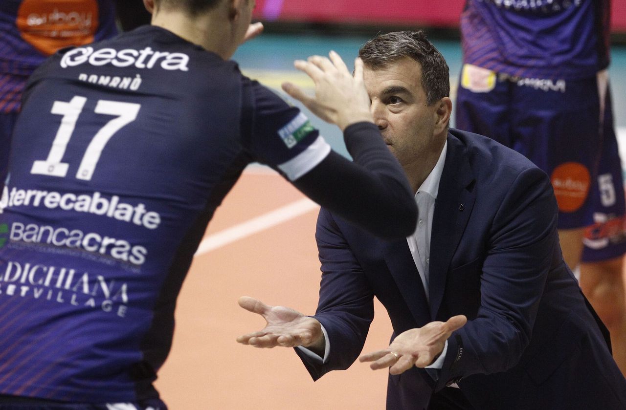 coach Gianluca Graziosi e Yuri Romanò