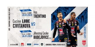 Info prevendita biglietti per i match di Champions League con Trento e Ceske Budejovice