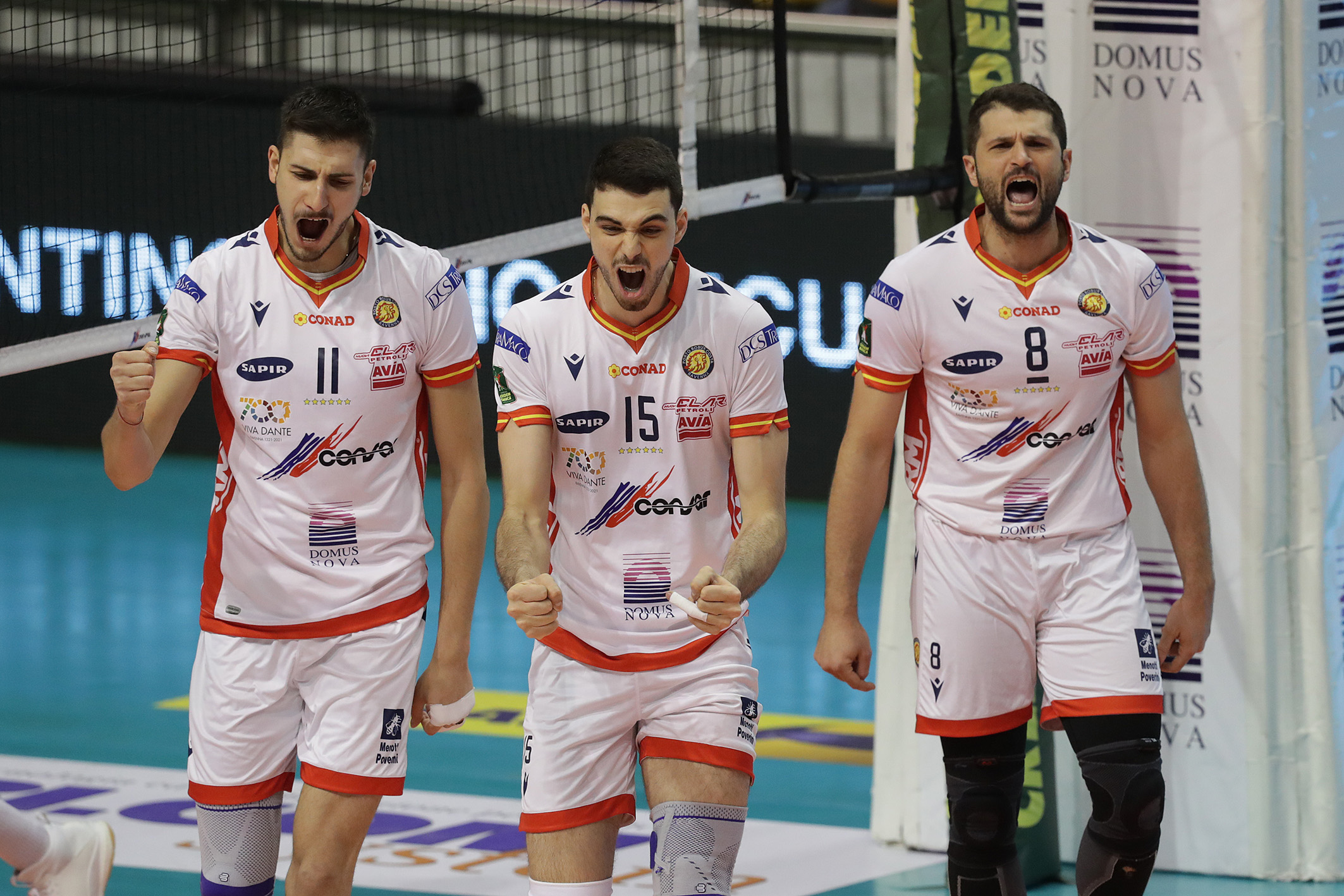 RAVENNA 1/02/2020. VOLLEY PALLAVOLO. CONSAR RAVENNA - VERO VOLLEY MONZA.
