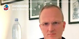 Il Cuneo Volley a casa di Crazy Lucky Lucchetta