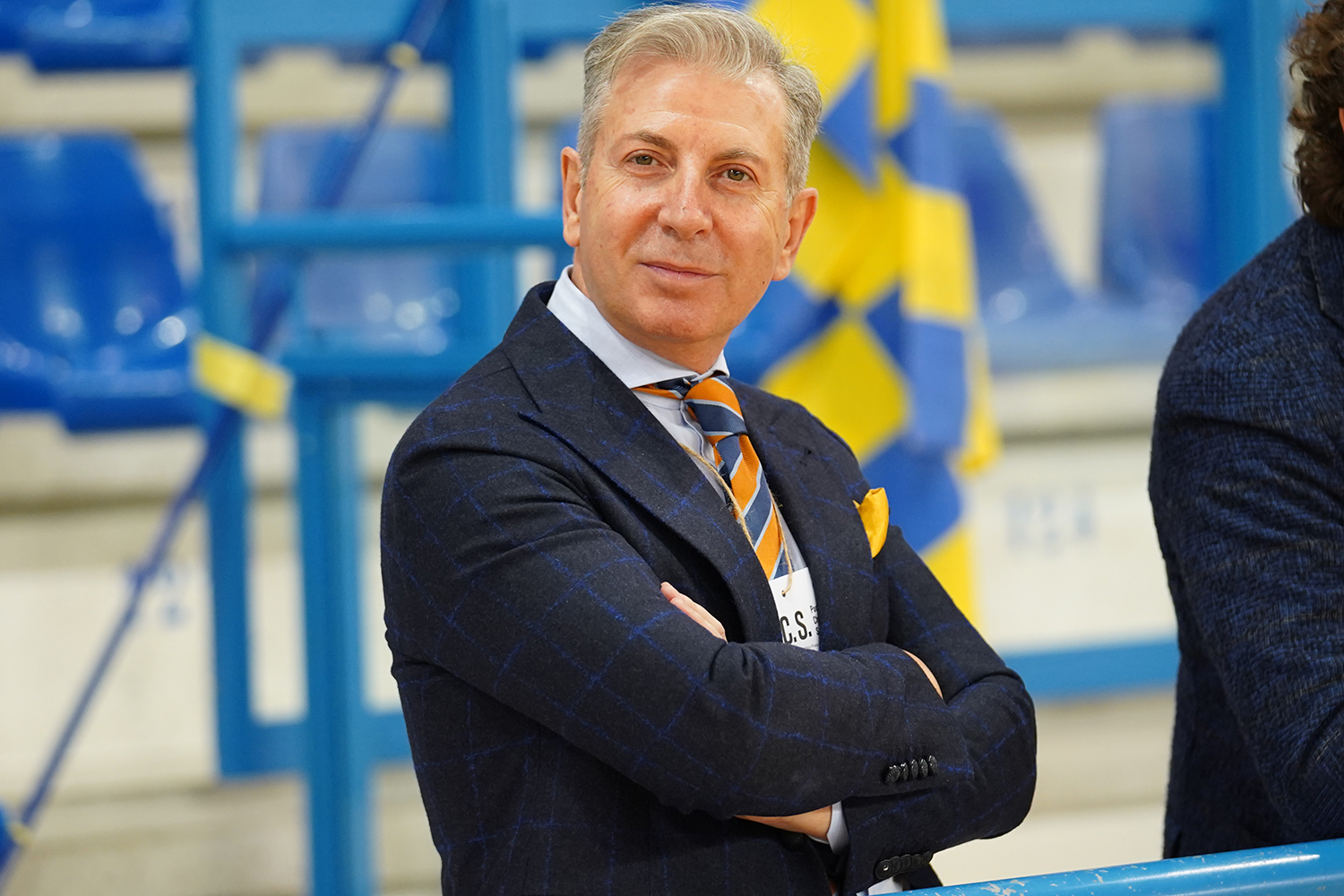 Il Presidente del Delta Volley Luigi Veronese Il Presidente del Delta Volley Luigi Veronese