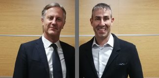 Stefano Fanini and Angelo Agnelli Lega Volley Vice Presidents