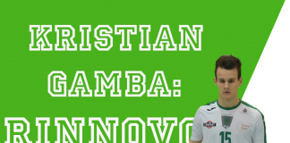 KRISTIAN GAMBA: “SPERO SIATE CARICHI COME ME, NON VEDO L’ORA DI INIZIARE!”