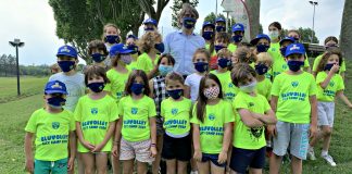 Mayor Sboarina at BluVolley City Camp