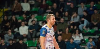 Mattia Rosso nel reparto schiacciatori della New Mater Castellana