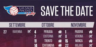 Ecco il calendario di SuperLega: la Gas Sales Bluenergy inizia da Ravenna