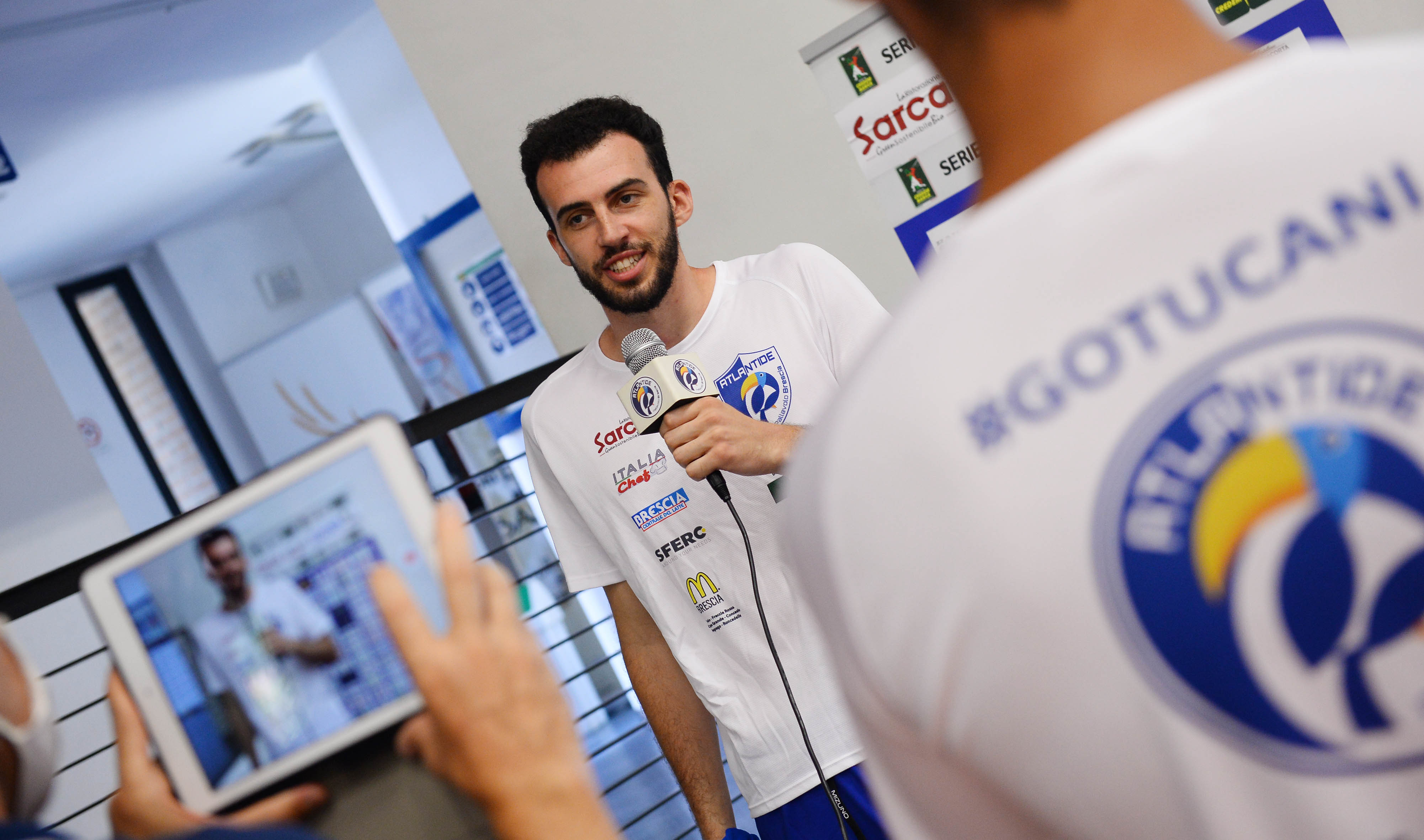 Fabio Bisi alle interviste