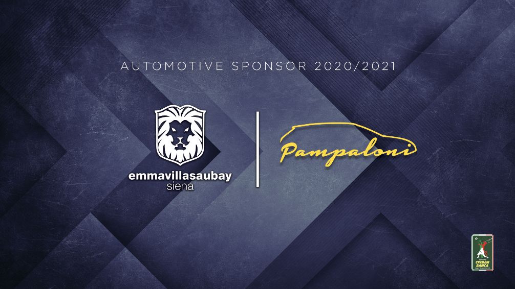Pampaloni automotive partner Emma Villas Aubay Siena stagione 2020-2021