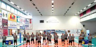Primo allenamento della stagione