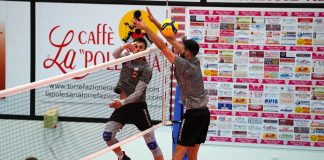 Alessandro Dordei in azione in allenamento