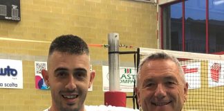 Michele Baranowicz si allena con il Vbc Synergy Mondovì