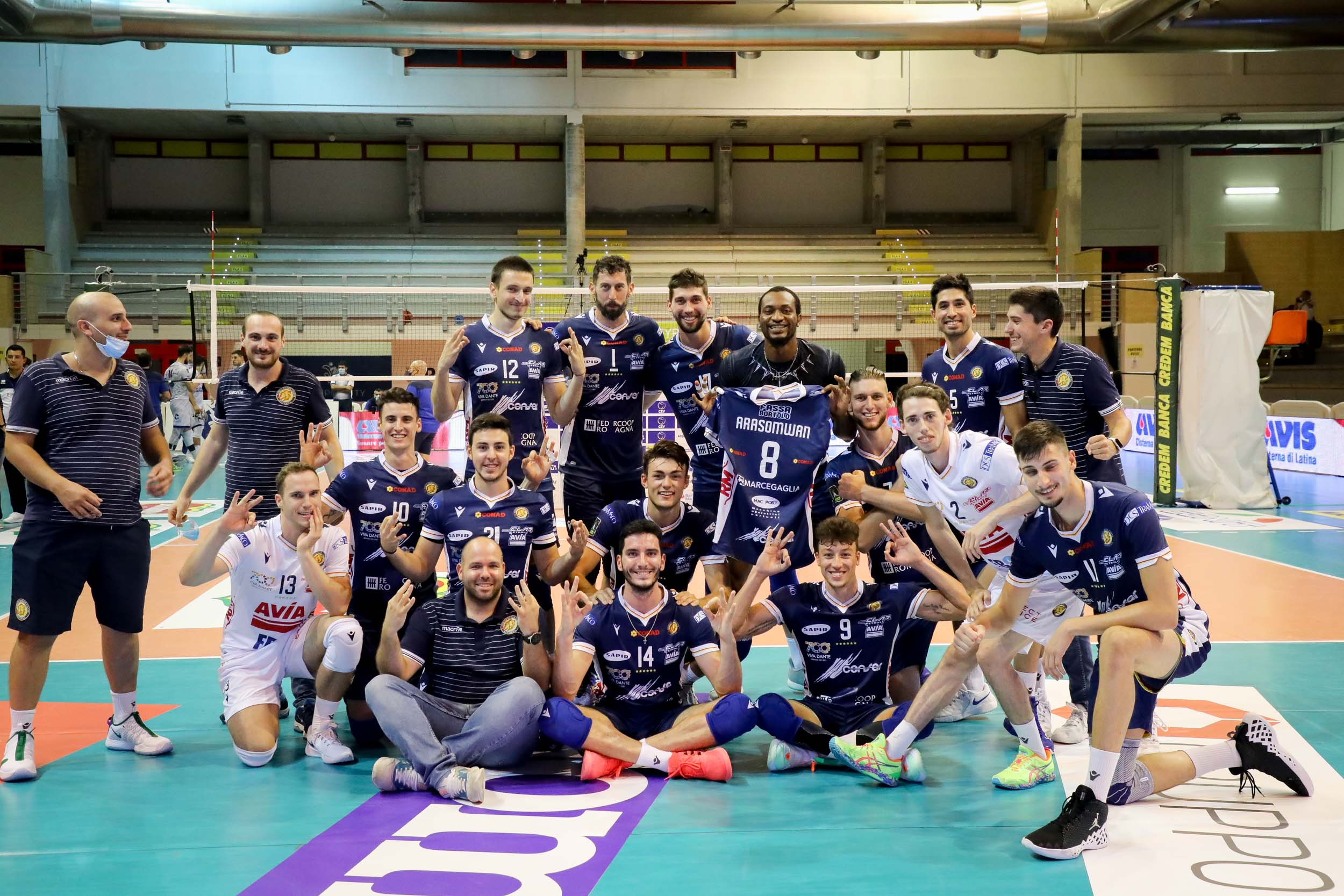 Esultanza finale della Consar