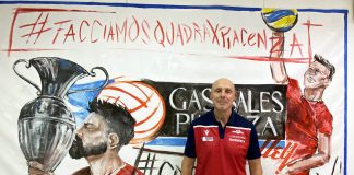 Carlos De Lellis nuovo preparatore della Gas Sales Bluenergy Volley Piacenza
