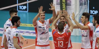 La Consar prima dell'inizio di un match