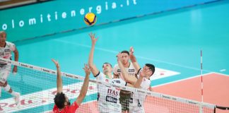 In SuperLega la risalita in classifica procede a suon di 3-0: ko anche Piacenza