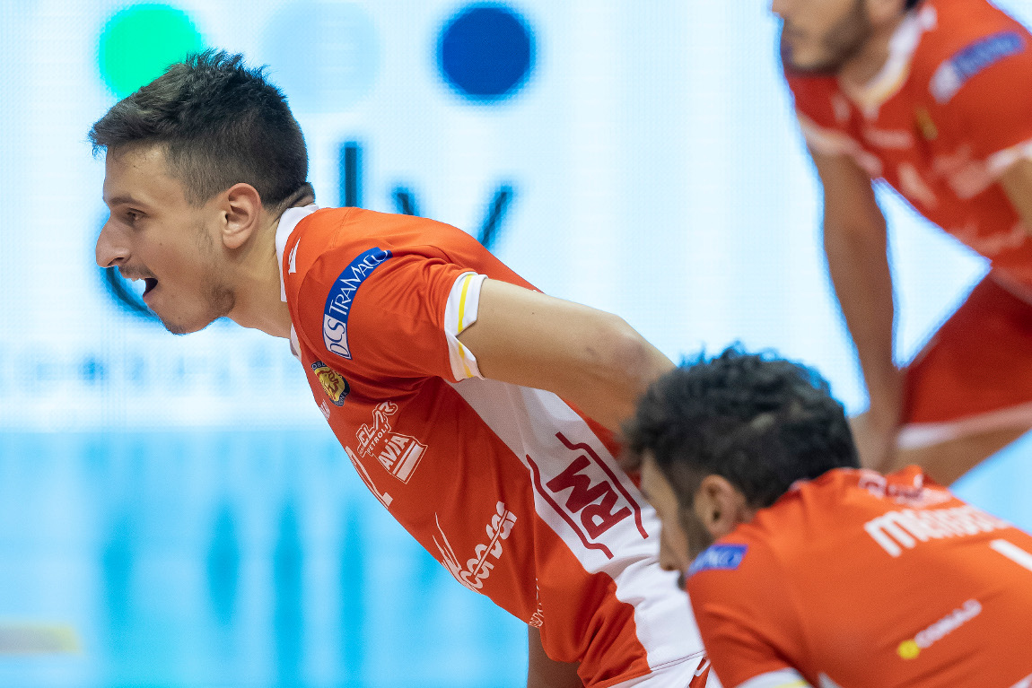Consar Ravenna - NBV Verona 0-3. Aleksa Batak