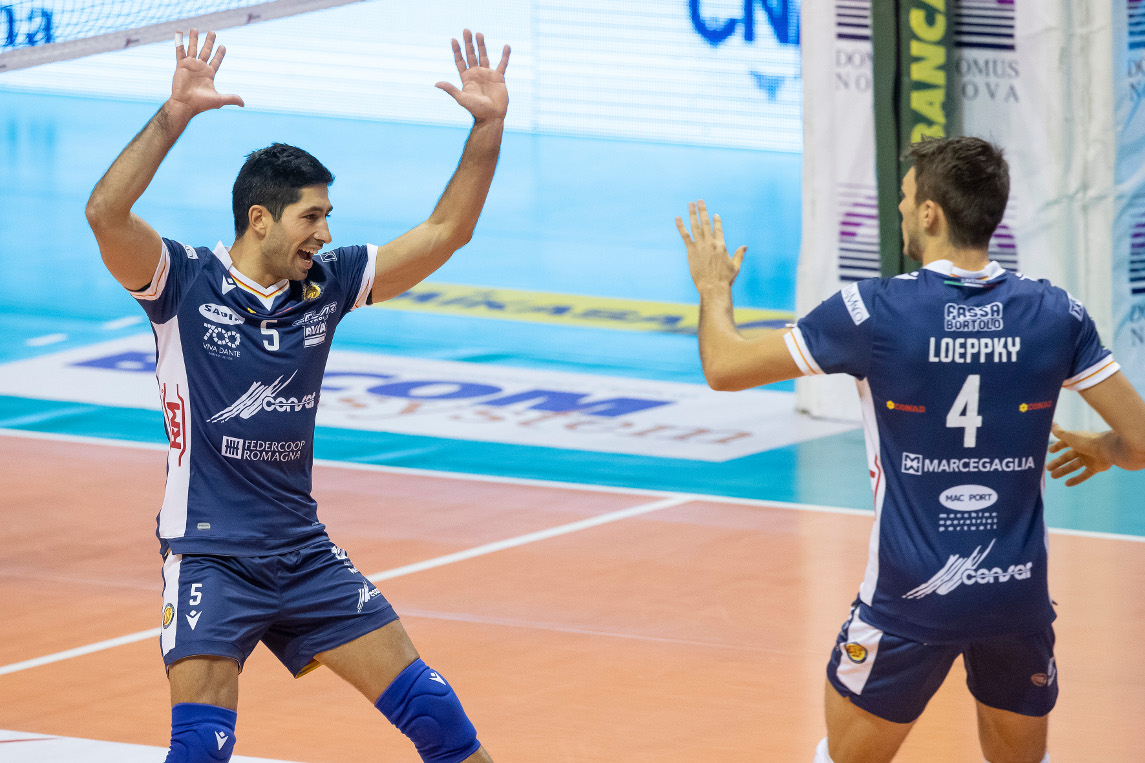 Consar Ravenna - Cucine Lube Civitanova 2-3. Rafael Redwitz