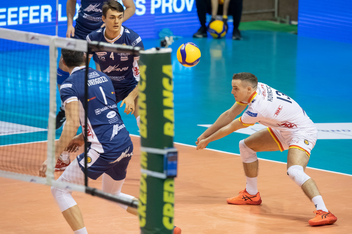 Consar Ravenna - Itas Trentino 1-3.