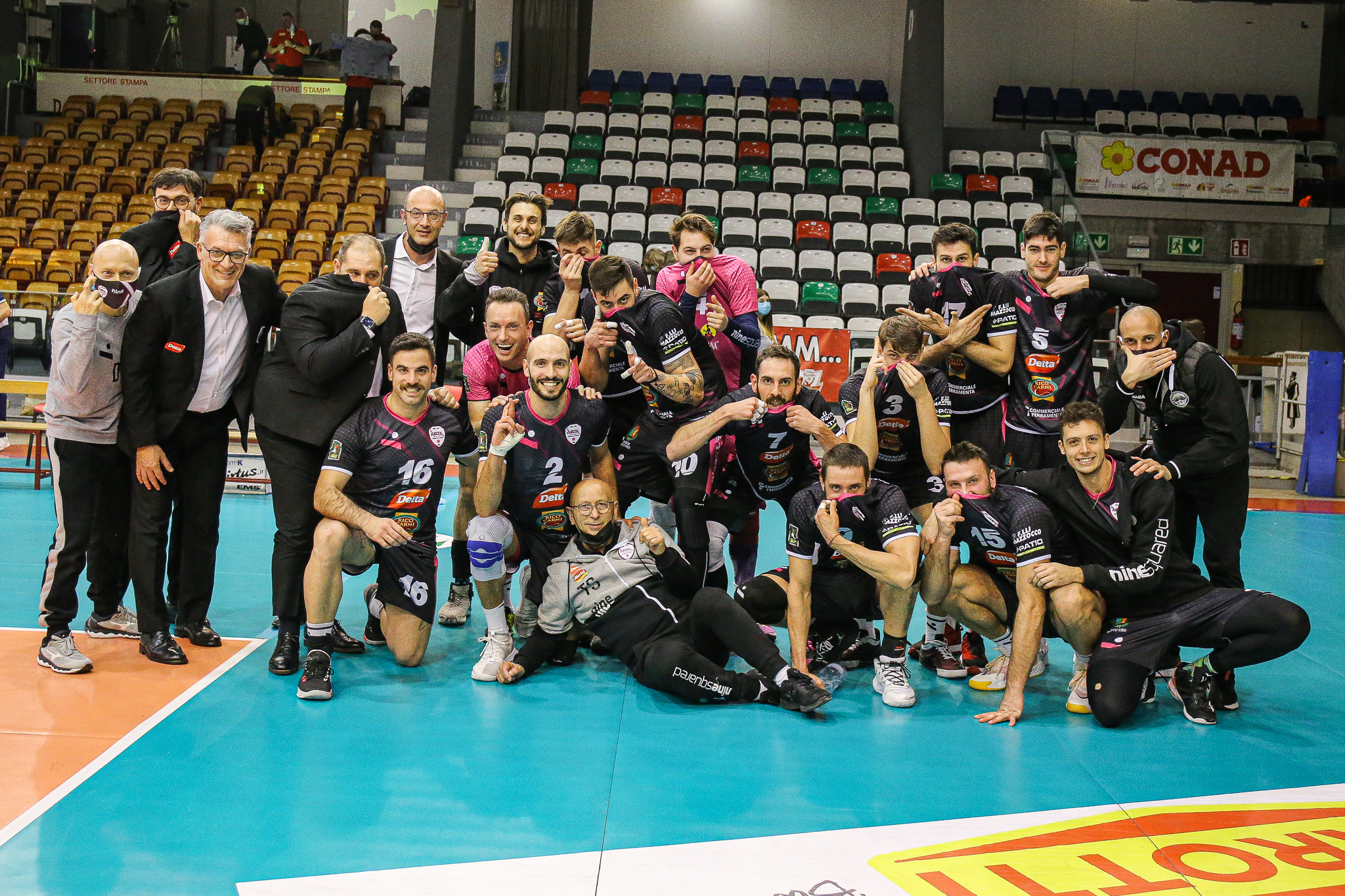 Coppa Italia - SF - Reggio Emilia-Delta 1-3 Coppa Italia - SF - Reggio Emilia-Delta 1-3