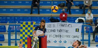 Tinet approaching the game versus Portomaggiore