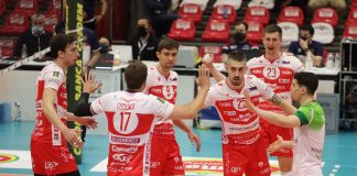 Gas Sales Bluenergy Volley Piacenza vittoria da 3 punti nel derby contro Modena