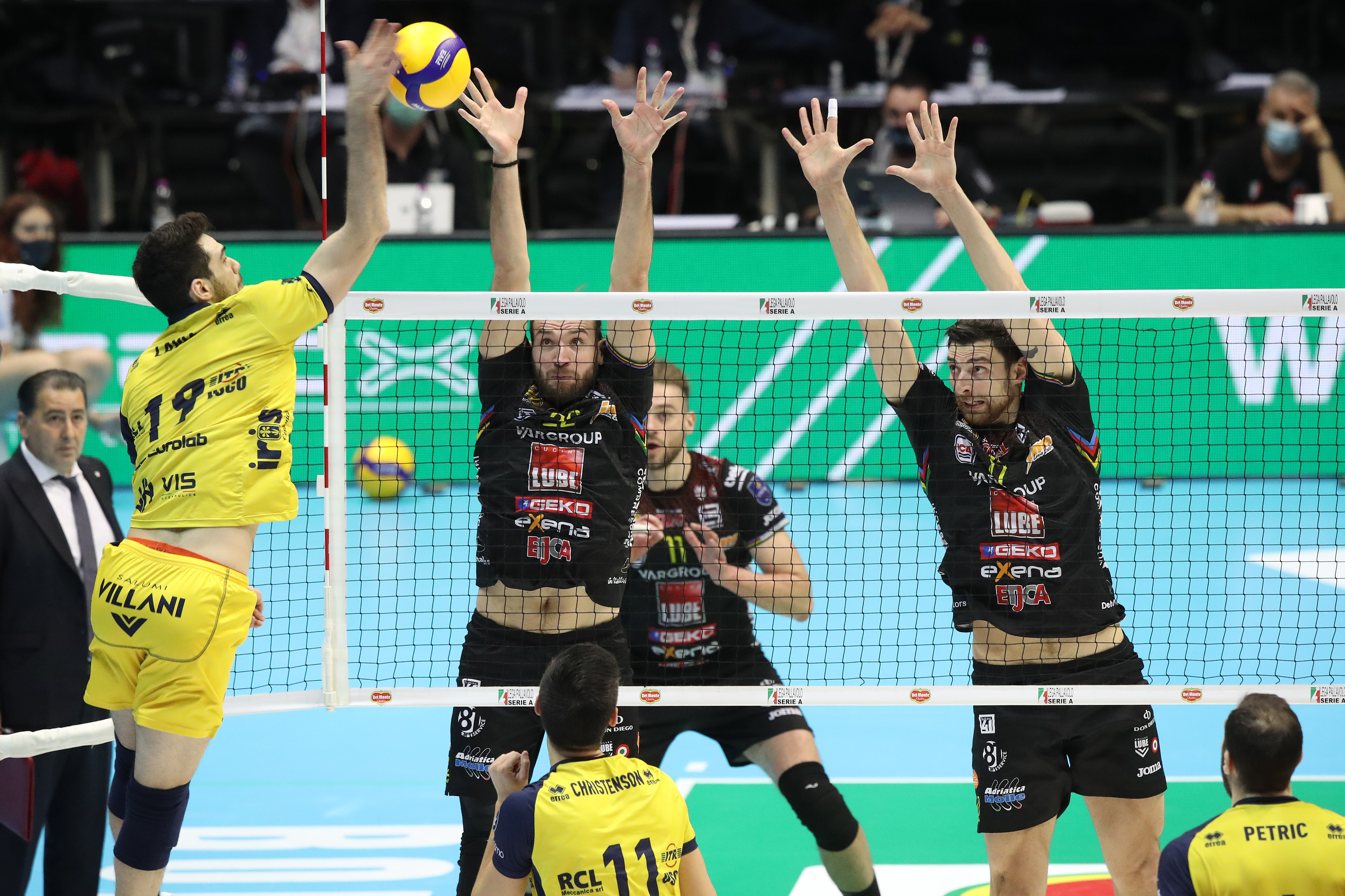 RAVENNA 30/01/2021. VOLLEY PALLAVOLO. Del Monte Coppa Italia Superlega 2021. Cucine Lube Civitanova - Leo Shoes Modena.
