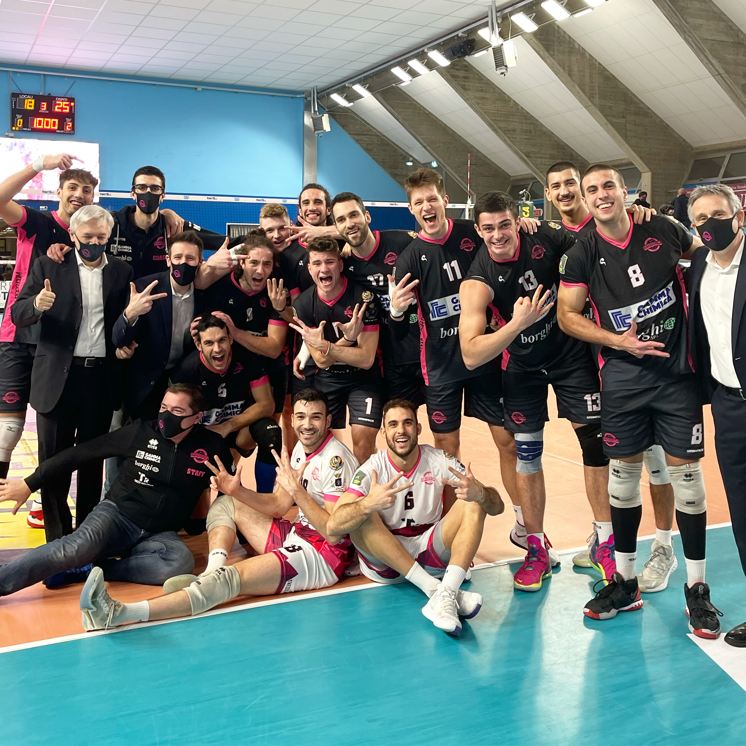 foto vittoria Gamma Chimica Brugherio