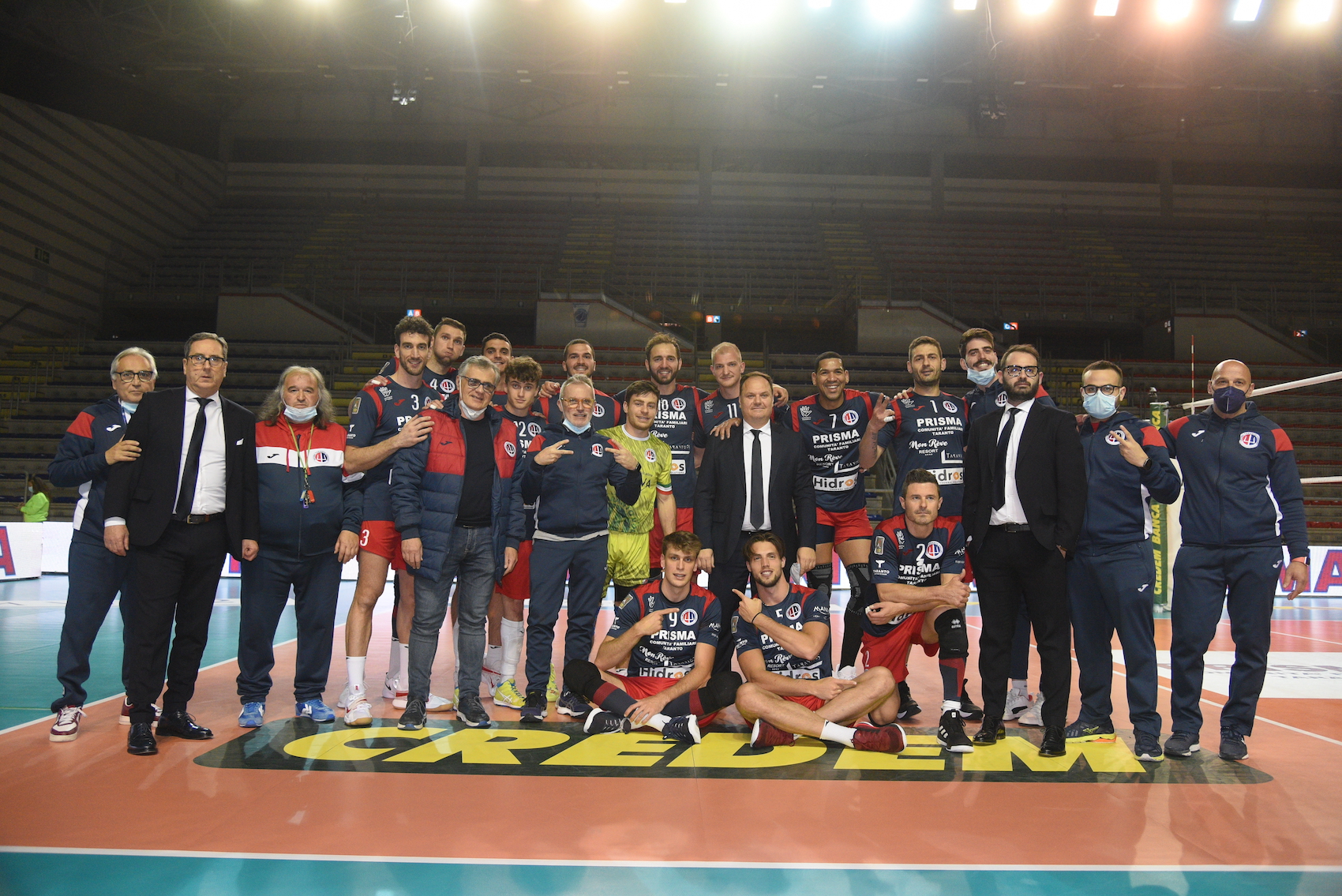 Foto Squadra vs Cuneo gara-1