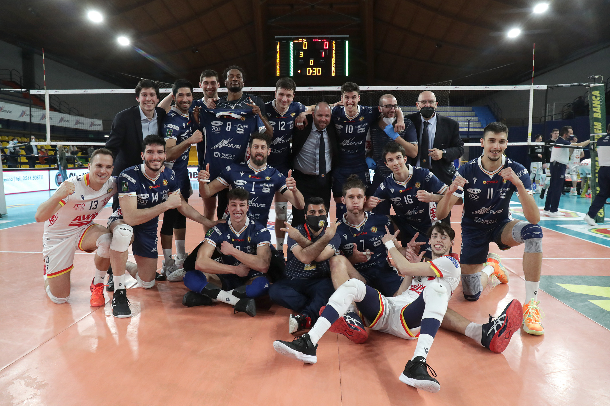 CESENA (FC) 31/03/21. Consar Ravenna - Kioene Padova.