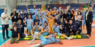 Aurispa Libellula Lecce vince 3-0 con Macerata e rimanda il verdetto a gara 3.