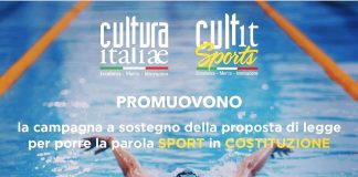 Cultura Italiae: la raccolta firme per “Sport in Costituzione”
