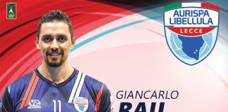 Aurispa Libellula Lecce conferma il centrale Giancarlo Rau