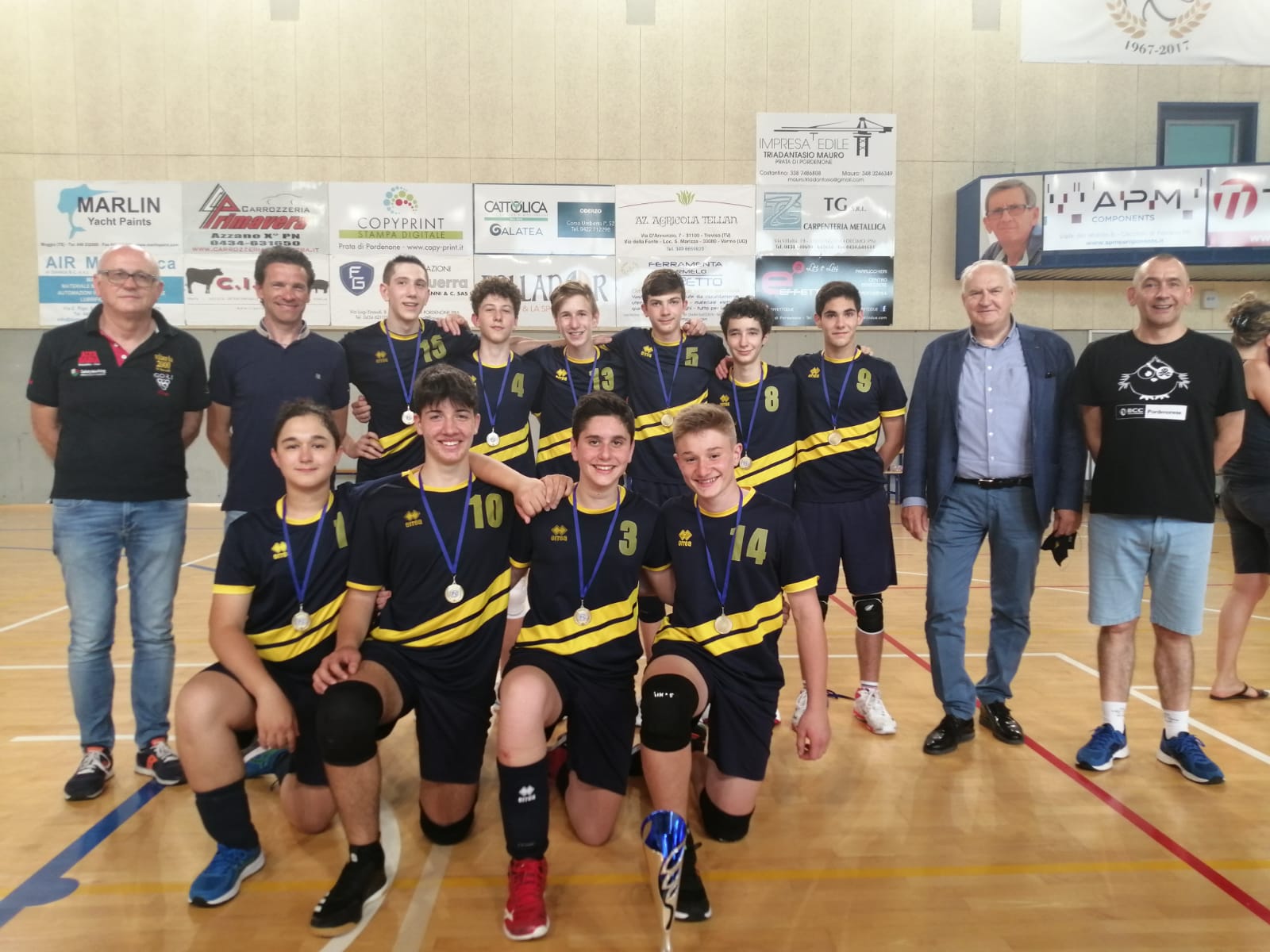 U15 Viteria 2000 Prata Campione regionale