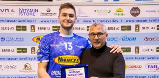 Il “viterbese” Gabriele Ceccobello confermato al centro dell’attacco bianco azzurro