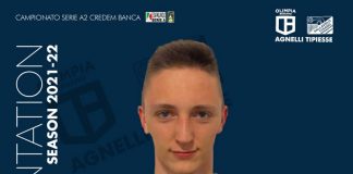 Un giovane talento a disposizione di coach Graziosi: Andrea Baldi nel ruolo di secondo opposto
