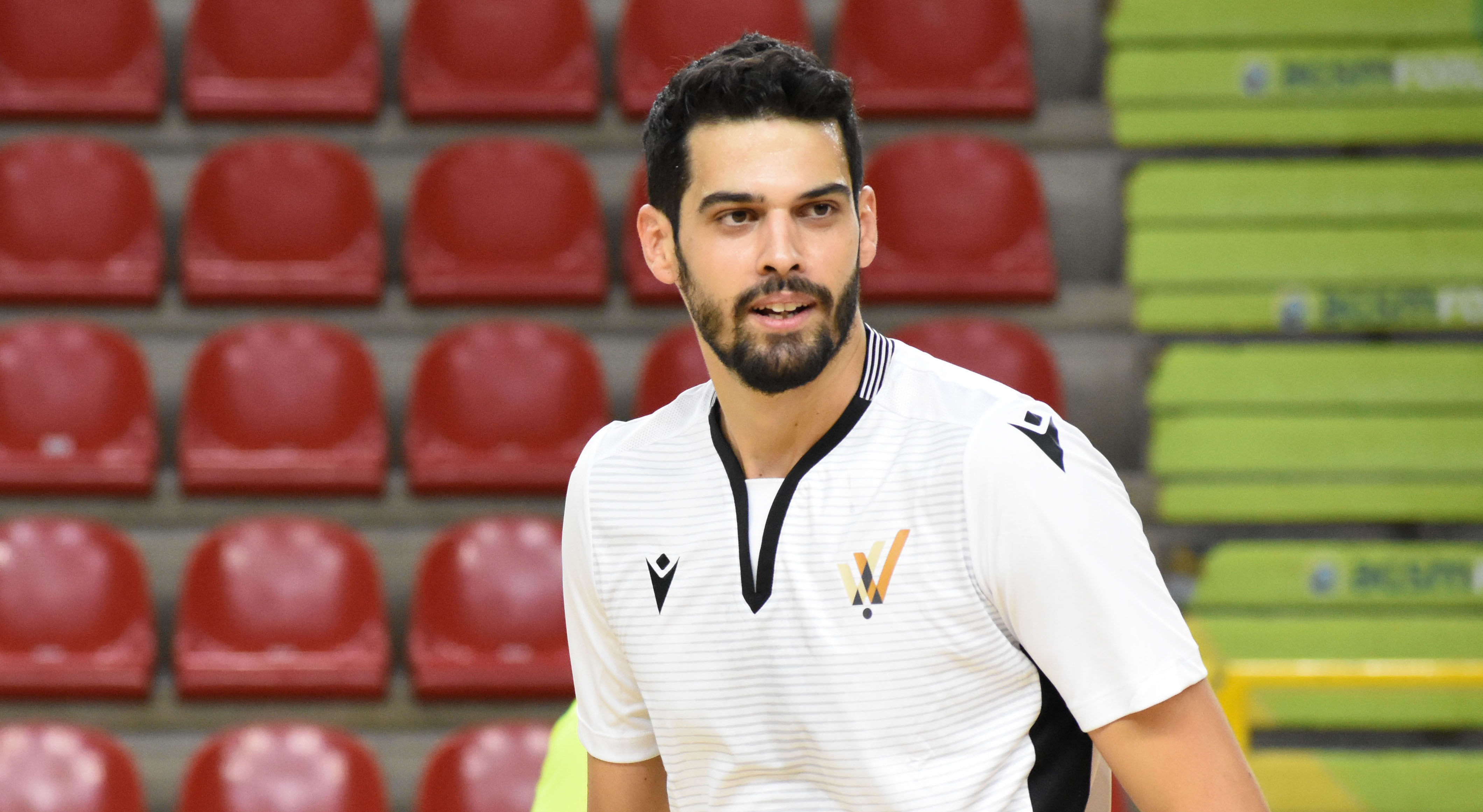 Jonas Aguenier - Verona Volley Jonas Aguenier in allenamento