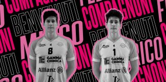 Federico e Mirco, i gemelli Compagnoni nella rosa della Serie A3