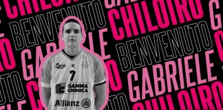 Gabriele Chiloiro chiude il reparto schiacciatori