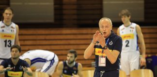 Italian national team Under 21 at PalaParenti
