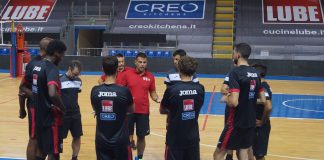 Lube al lavoro. Le prime parole di Blengini e il programma settimanale