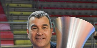 Coach Gianluca Graziosi premiato miglior allenatore della serie A2!