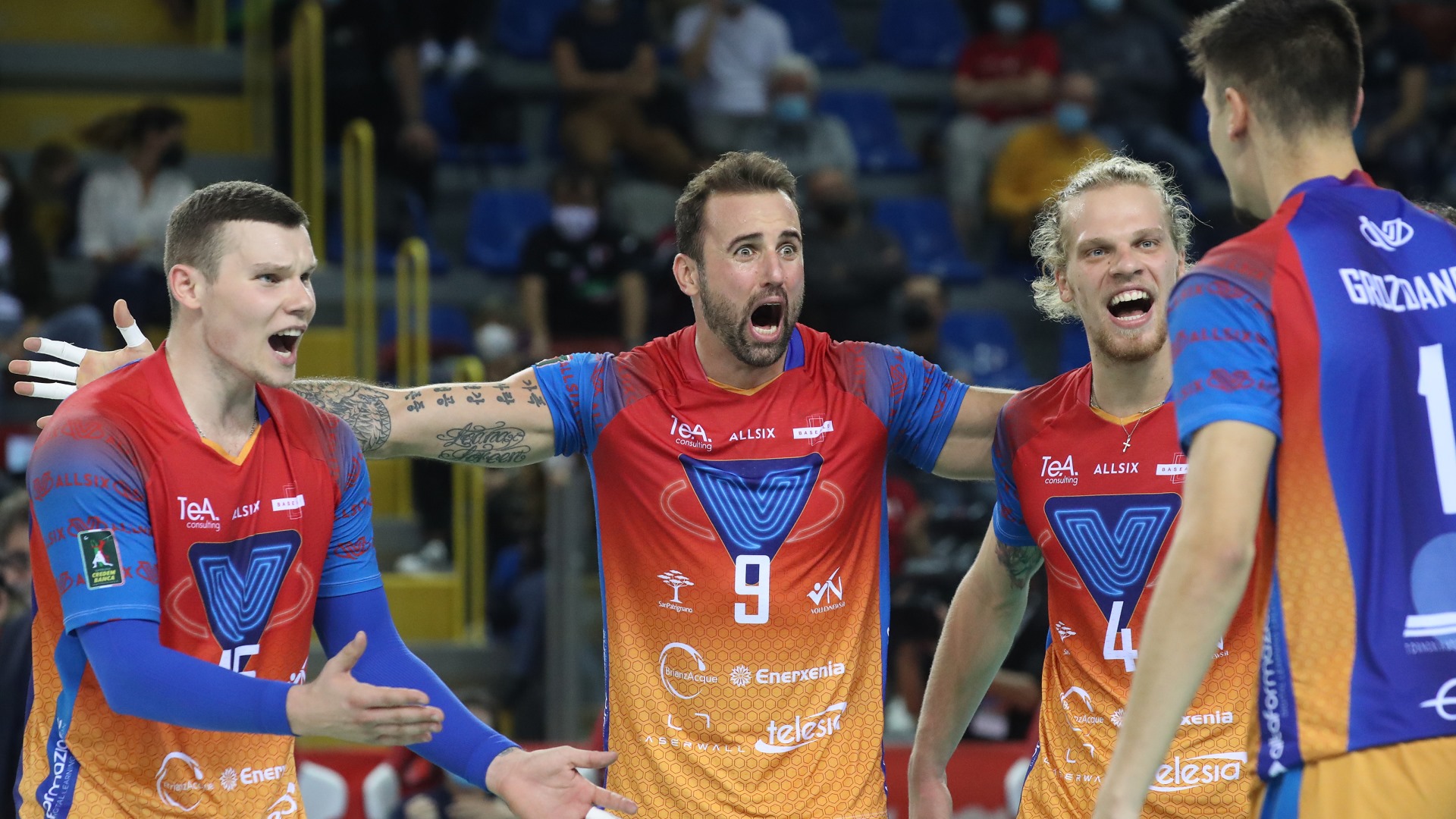 VOLLEY PALLAVOLO. LUBE CIVITANOVA - VERO VOLLEY MONZA.