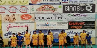 L’Opus Sabaudia cede 3-2 in Puglia. Budani: «Buono il cambio d’atteggiamento ma serve più regolarità». Ferenciac: «Tanti alti e bassi. Proviamo a ripartire dagli alti». Capriglione: «Un punto su un campo difficile»