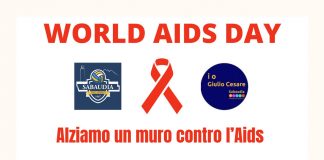 I campioni della serie A dell’Opus Sabaudia, con gli studenti, per fare muro all’Aids in occasione della Giornata mondiale contro l’Aids