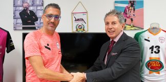 Coach Tardioli e il Presidente Veronese