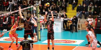 Sesta vittoria consecutiva in SuperLega! La Cucine Lube ha espugnato Vibo Valentia in tre set